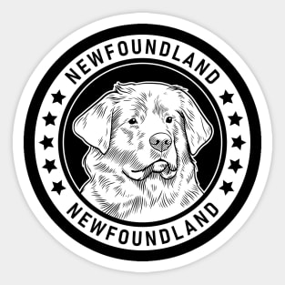 Newfoundland Fan Gift Sticker